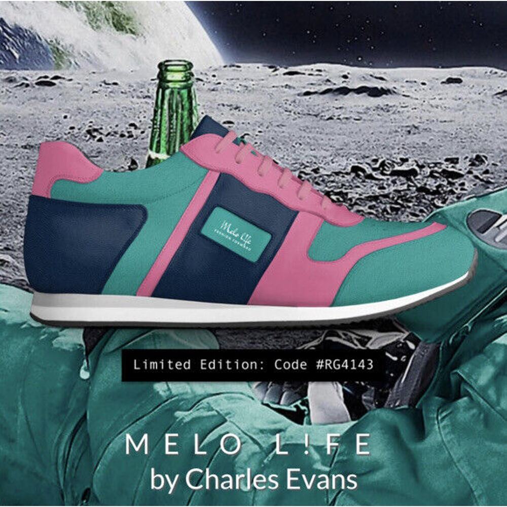 MELO L!FE Vintage Running Trainer By Charles Evans US 7.5 38 EU